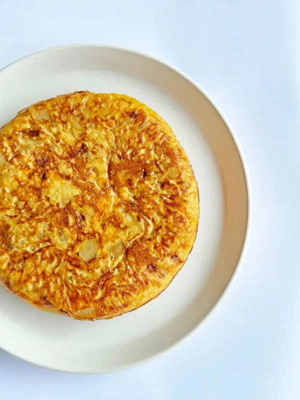 Tortilla de patata de toda la vida