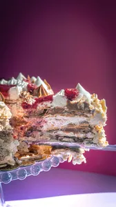 Trozo torta amor sin azúcar