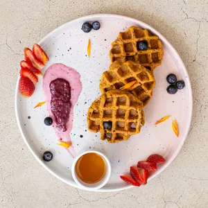 Waffles de ahuyama