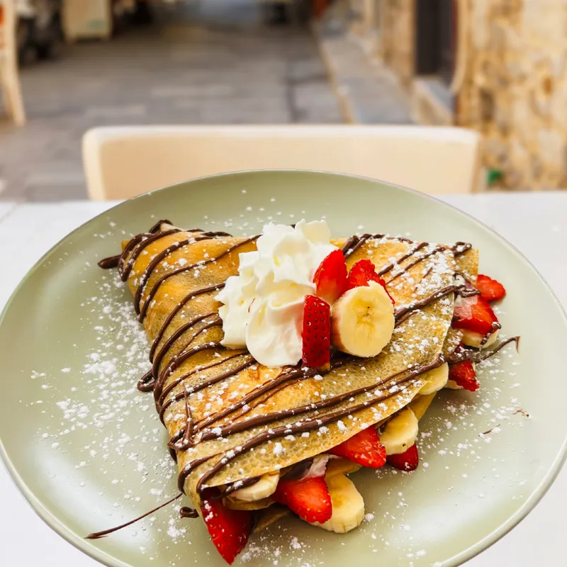 Crepe Nutella Mix Fruits Crepe Nutella Mix Fruits