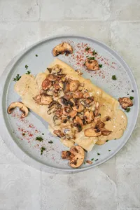Crepes de Pollo & Champiñones