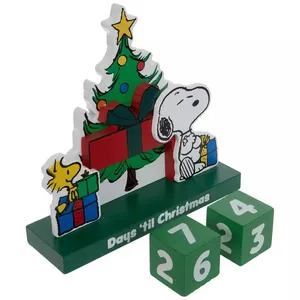 CALENDARIO CONTADOR NAVIDAD SNOOPY