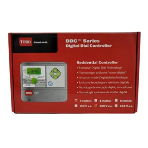 Programador De Riego Automático 4 Estaciones