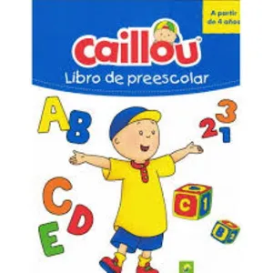 Caillou Libro de preescolar
