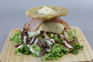 Patacón de carne