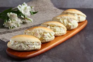 Huevo jamón 12 tapaditos