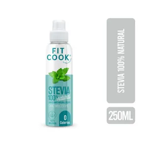 Stevia liquida natural fit cook x 250 ml
