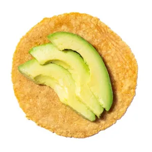 TACO DE AGUACATE MAIZ
