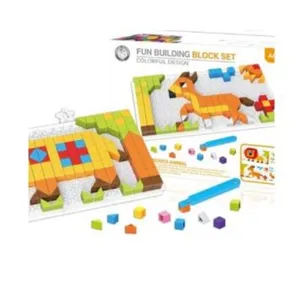 Fun Building block set 4 in 1 Animals 270+ pcs