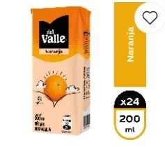 Jugon Caja Naranja 200 cc Andina del Valle