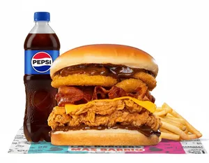 Combo ChickenBurguesa Americana.