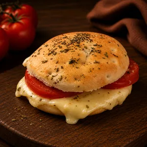 Hallulla Caprese