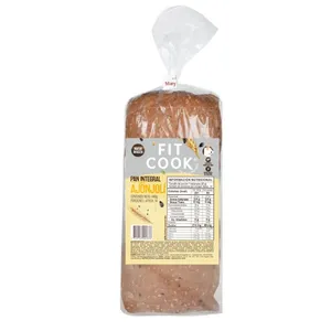 Pan integral con ajonjolí fit cook x 440 grs