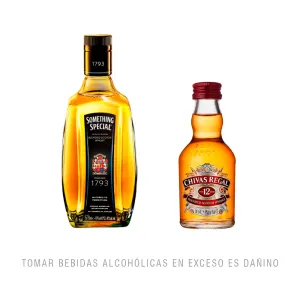 Whisky Something Special 750 Ml + Chivas Regal Extra 12Yo 200 Ml X 1 Und