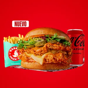 Combo Doble Chicken Burger Bch 777