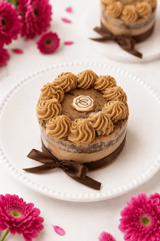 Pastel de café y crema irlandesa ind