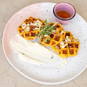 Waffles de chóocolo
