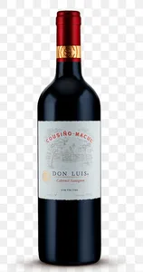 Botella de vino cousiño macul tinto