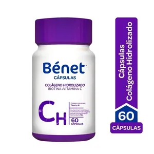 ColĂĄgeno hidrolizado benet x 60 capsulas ColĂĄgeno hidrolizado benet x 60 capsulas