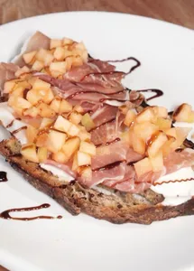 Toast de jamon serrano