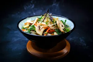 Ramyum coreano vegetales con tofu