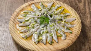 Boquerones naturales a granel 100 gr