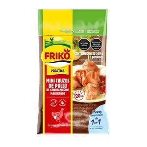 MINI CHUZO FRIKO CONTRAMUSLO MARINADO X 540 GRS