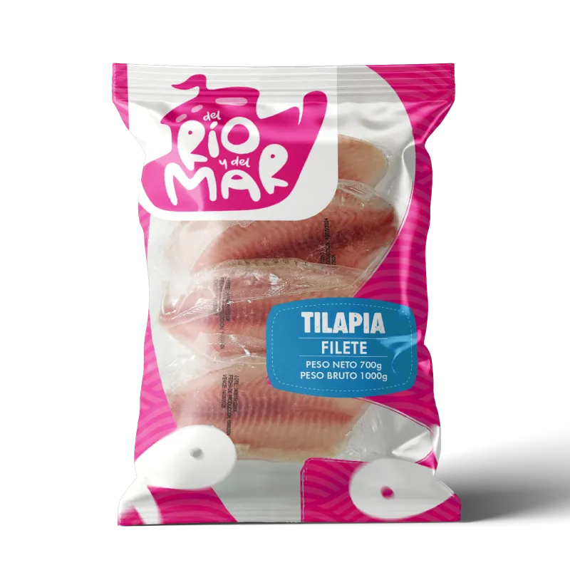 FILETE DE TILAPIA DEL RIO Y DEL MAR  X 700 GR