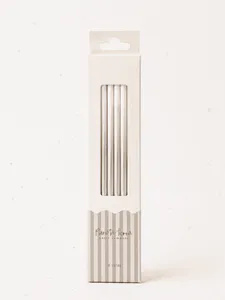 Velas Planeta Tierra cumpleaños Hombre Silver 16pz