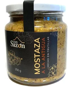Mostaza a la Antigua 250g Con Sazón