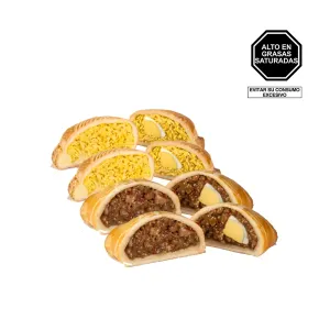 Pack (2 Empanada De Chanchito Oriental + 2 Empanada Lomo Saltado)
