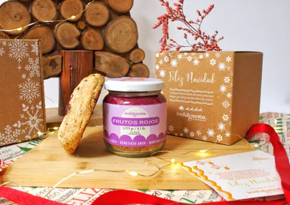 Mix Navideño de 1 Cheesecake Personal +  1 Mega Cookie