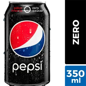 Lata pepsi 0% 350mL