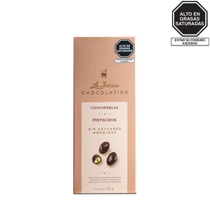 Chocoperlas de Pistachos sin azúcares añadidos  x 100 g
