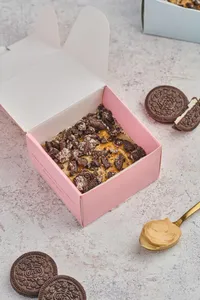 Porción pavé oreo+mantequilla de maní