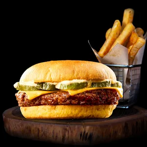 New York Burger + Papas