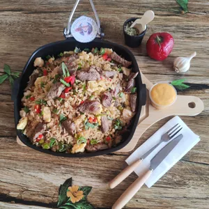 Arroz Chaufa Carne de Lomo Liso L