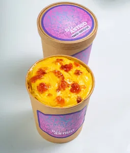 Sorbete de mango y maracuyá