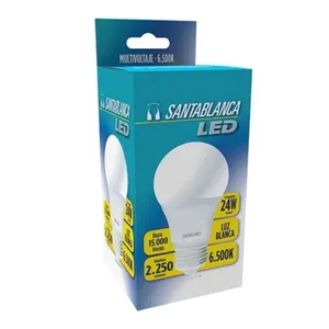 Bombillo led santablanca 24w luz blanca x 1 unN