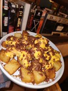 Papas Rústicas Bacon Cheese