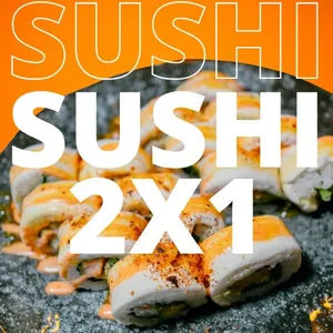 Promo Sushi 2x1 miércoles de abril 🍣