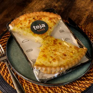 Quiche de pollo con choclo individual