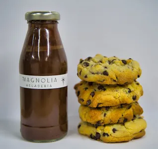 Promoción 4 galletas + chocolate caliente