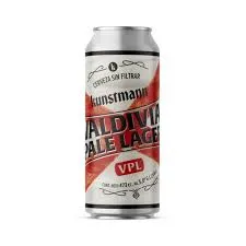 LATA KUNSTMANN VALDIVIA PALE LAGER 470CC