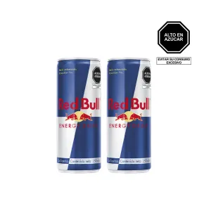 Pack (2 Energizante Red Bull x 250 ml)