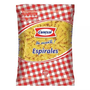 Fideos espirales Carozzi, 400 gr
