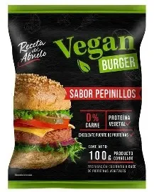 Vegan Burger Pepinillos 100 GR