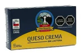 Queso Crema Sin Lactosa Don Ricardo 190 Gr