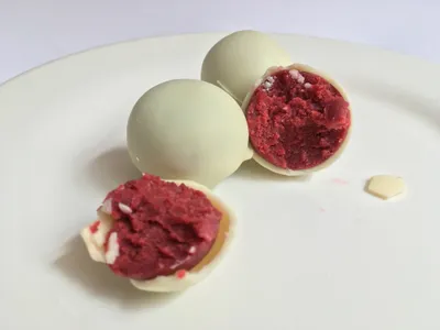 3 galletotas + 3 trufas de red velvet