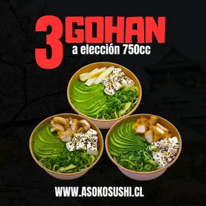 3 Gohan a elección